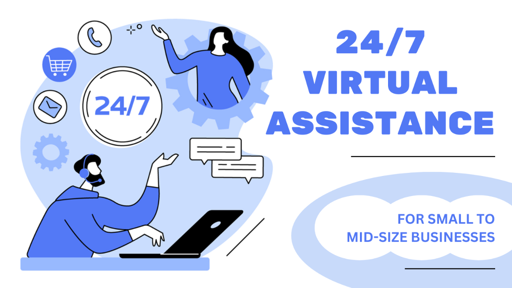 Virtual Assistant Working Remotely